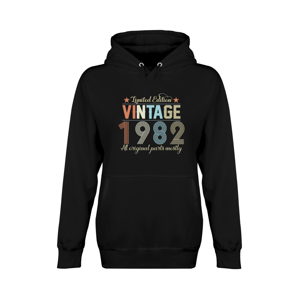 Birthday   Limited Edition Vintage 1982 Unisex Premium Pullover Hoodie