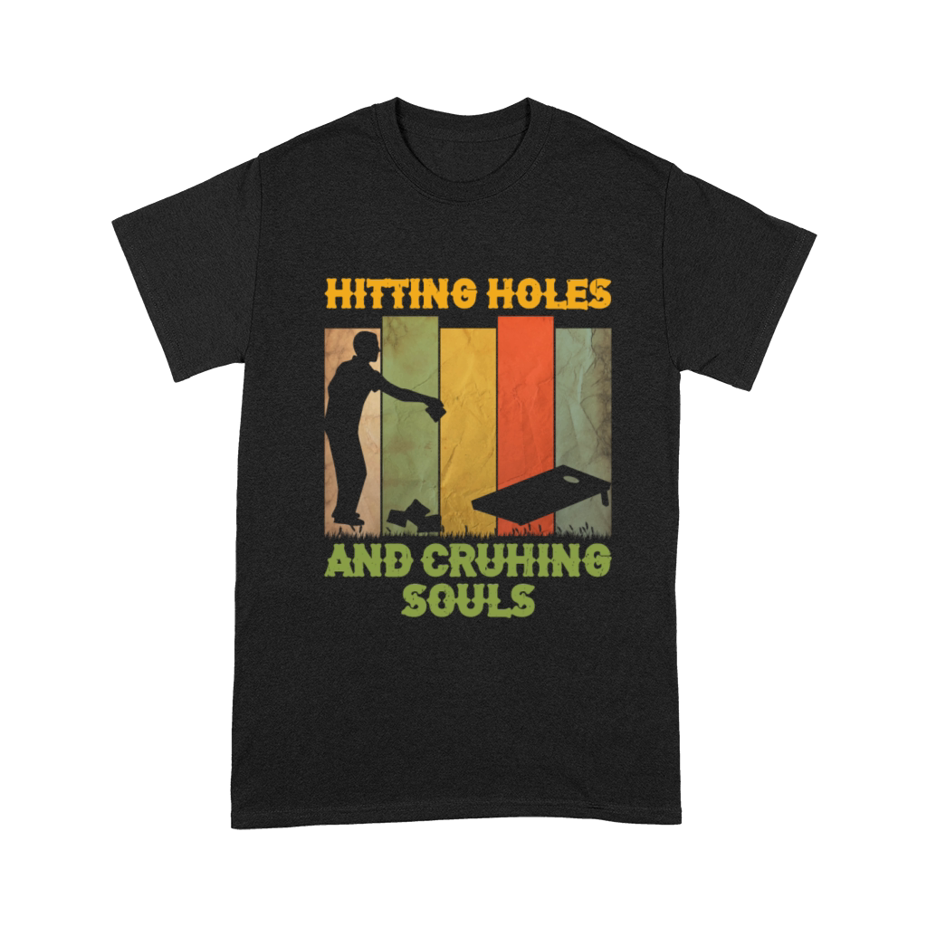 Cornhole Gift For Men Women Cornhole Players Holes Unisex T-Shirt
