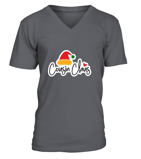 Cousin Claus V-Neck T-shirt
