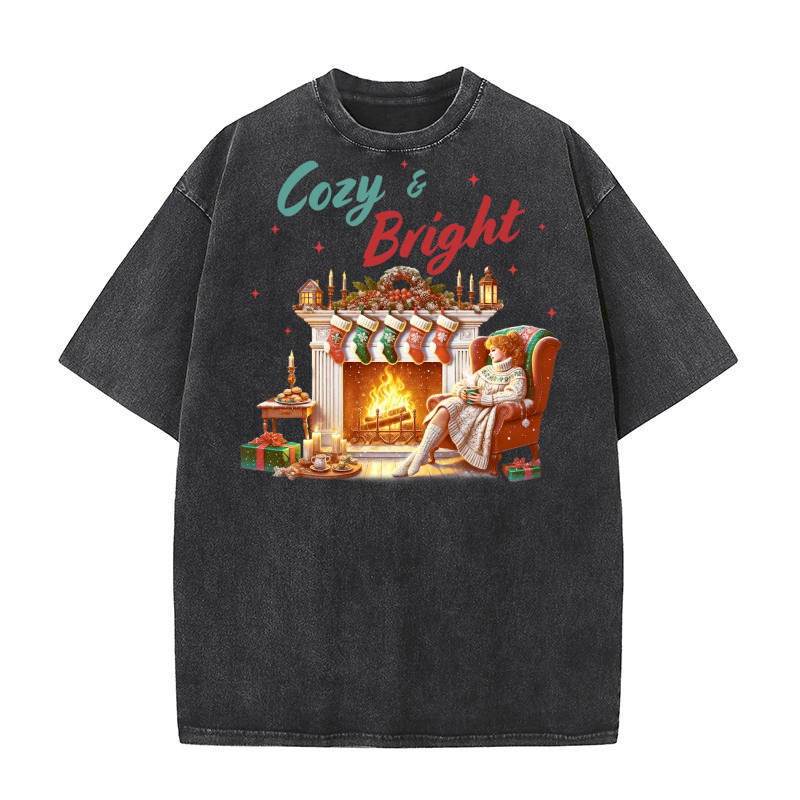 Cozy & Bright Washed T-Shirt