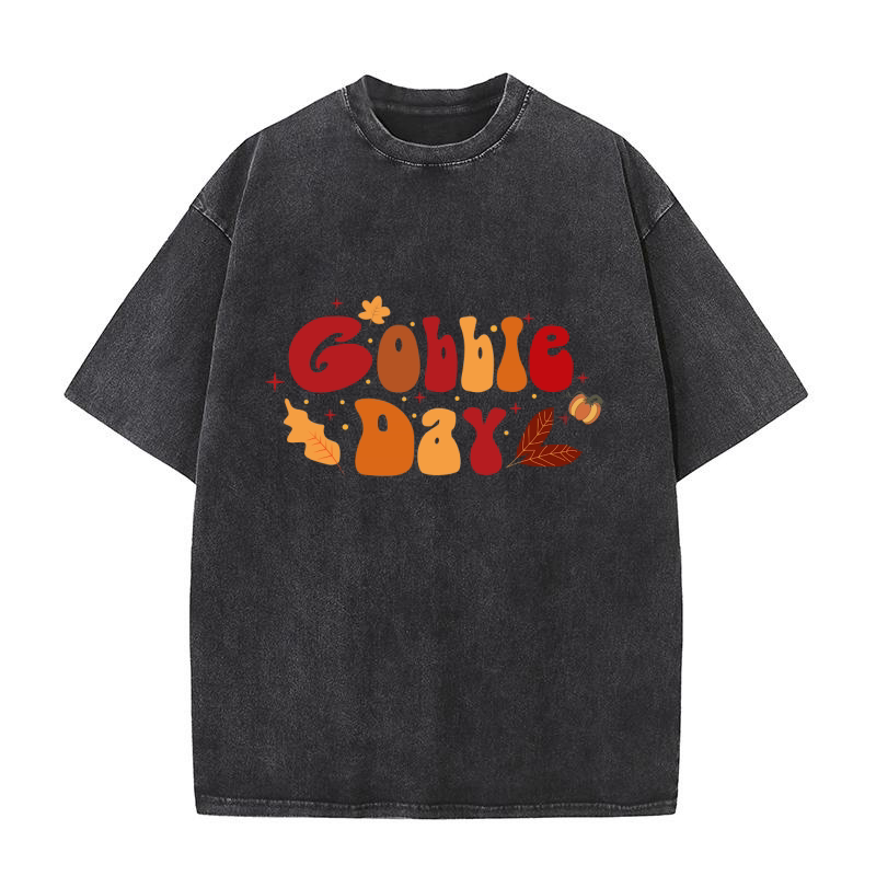 Gobble day Washed T-Shirt
