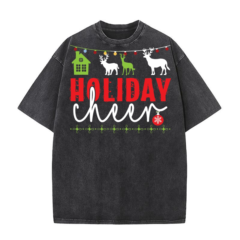 Holiday Cheer Washed T-Shirt