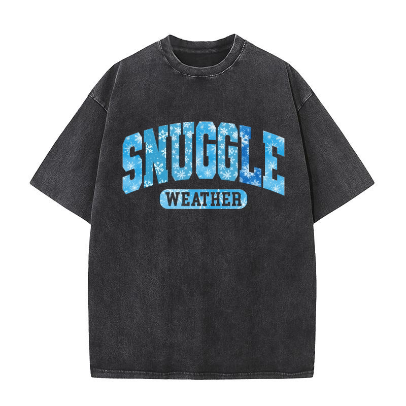 snuggle weather 1 Washed T-Shirt