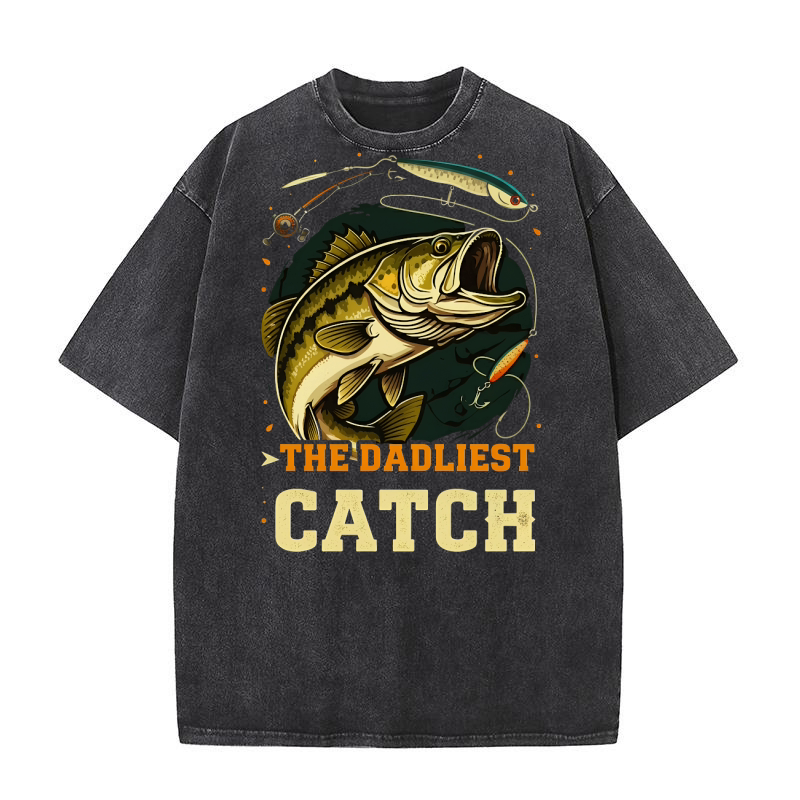The Dadliest Catch 03 Washed T-Shirt