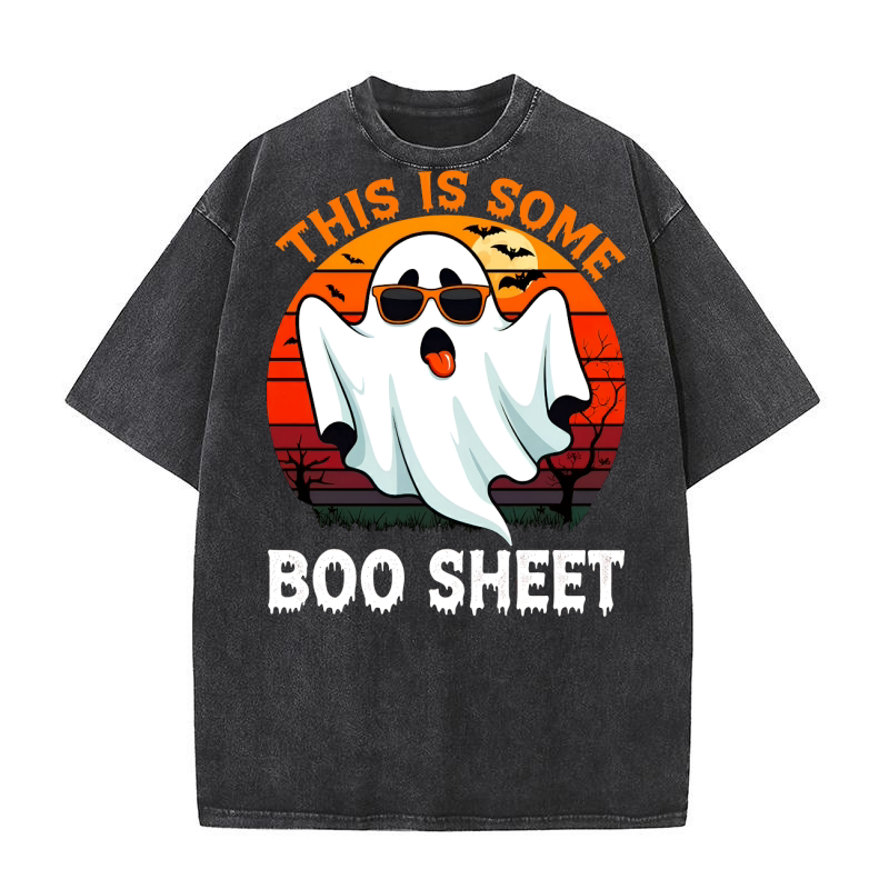 This Is Some Boo Sheet 1.01 Washed T-Shirt
