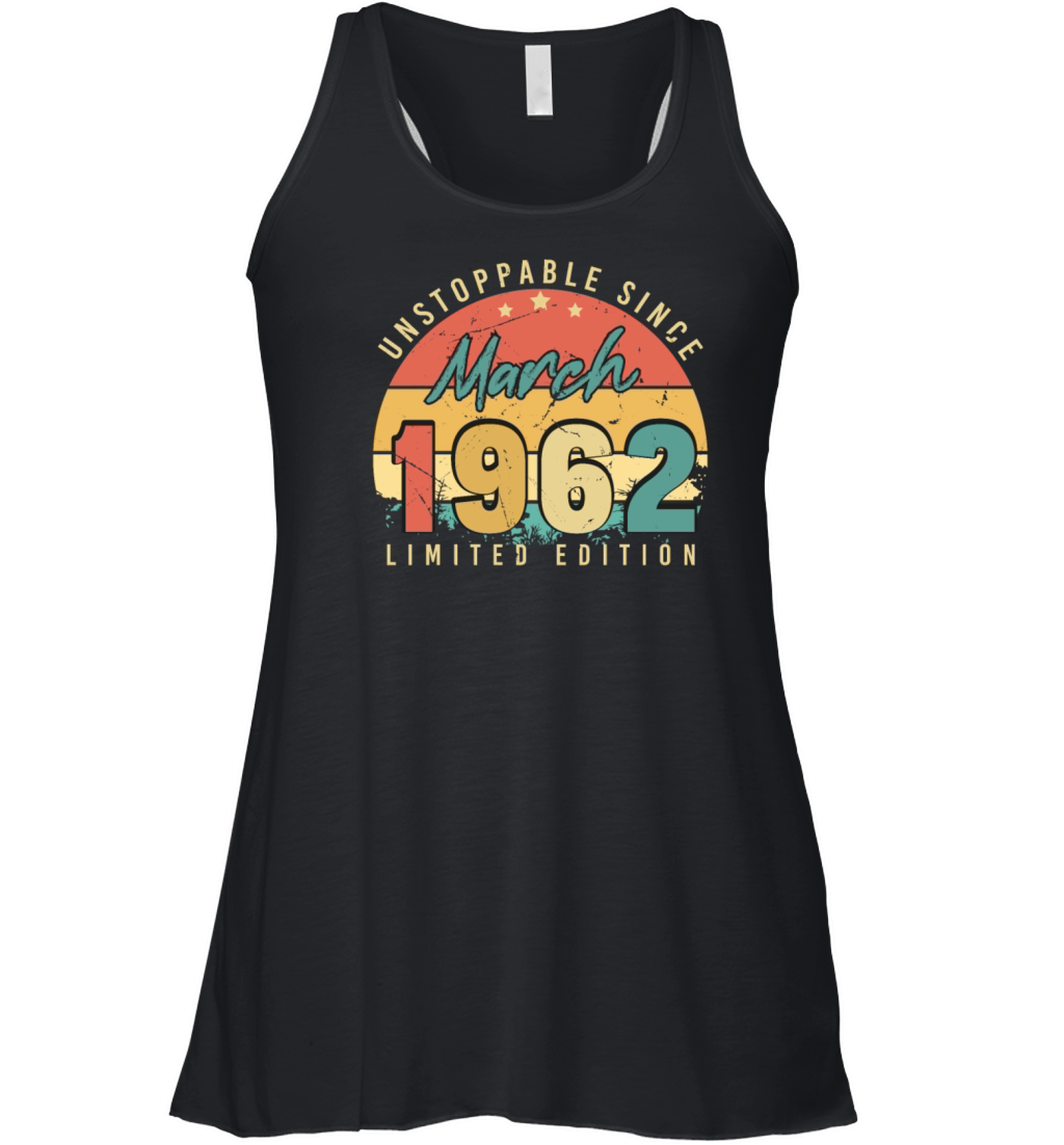 1962 March Vintage Limited Women's Flowy Tank Top