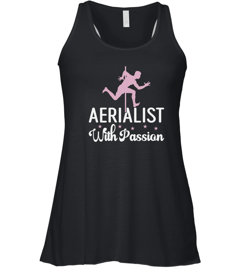Aerialist With Passion Women's Flowy Tank Top