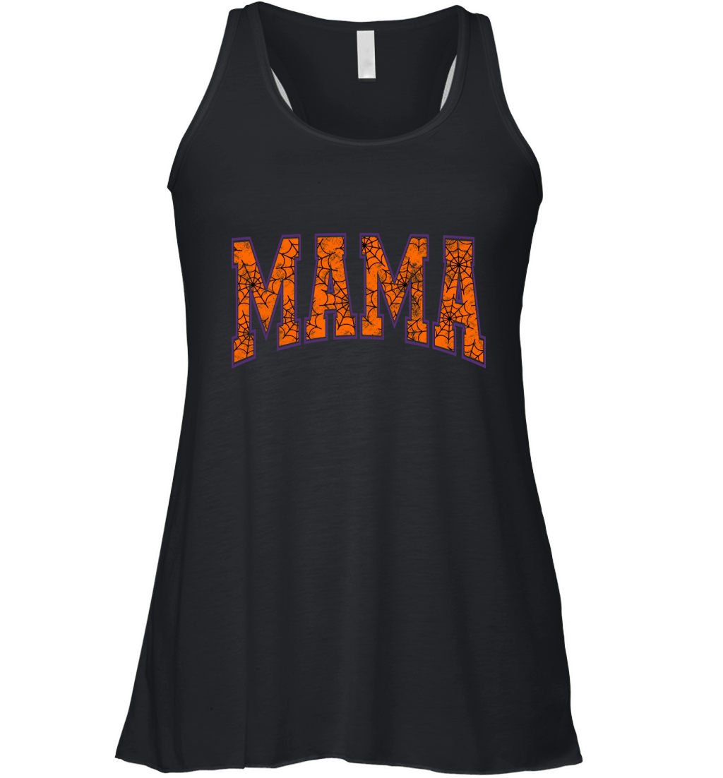 Mama Varsity Spiderwebs Women's Flowy Tank Top