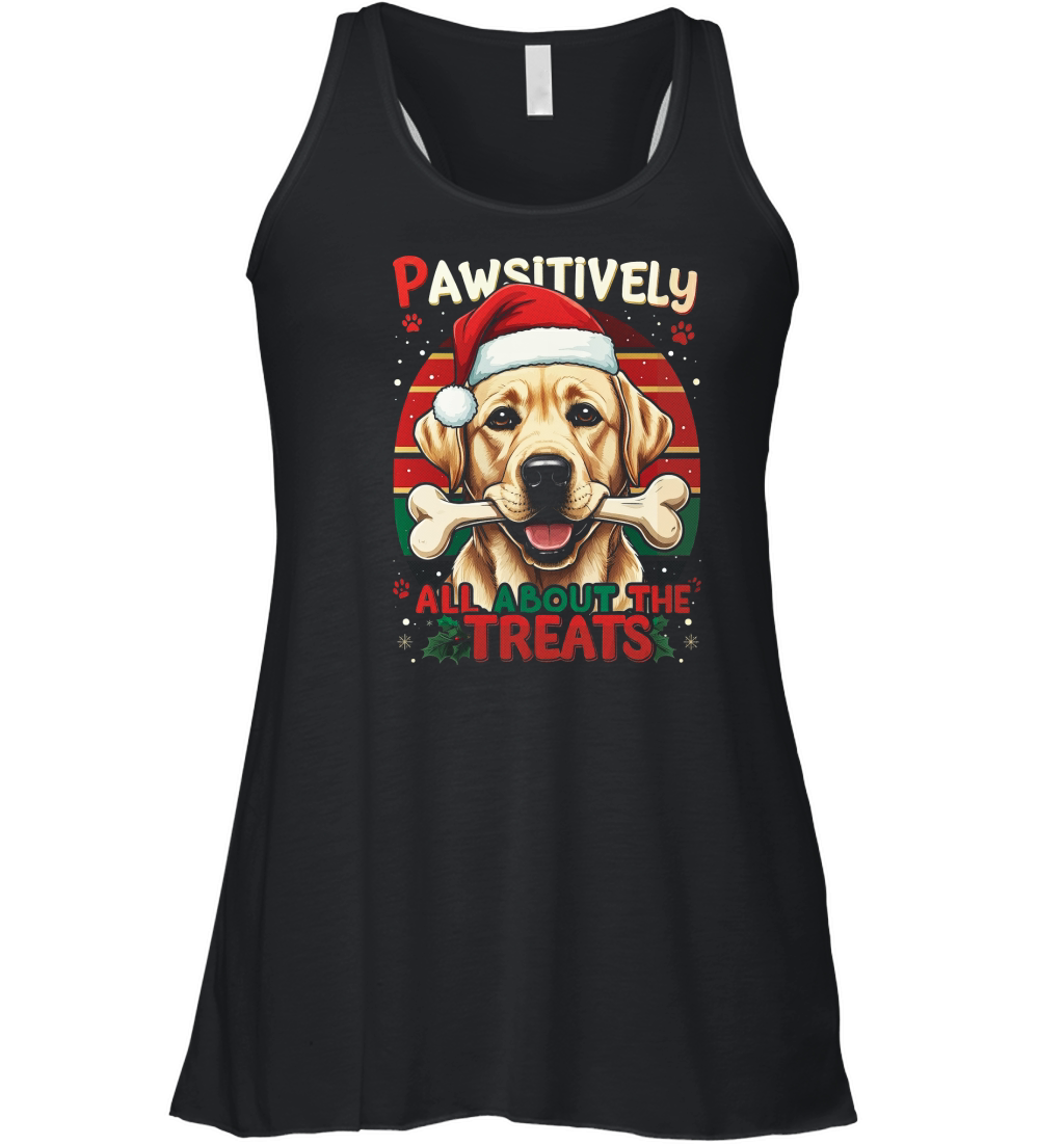 Pawsitively All About the Treats Women's Flowy Tank Top