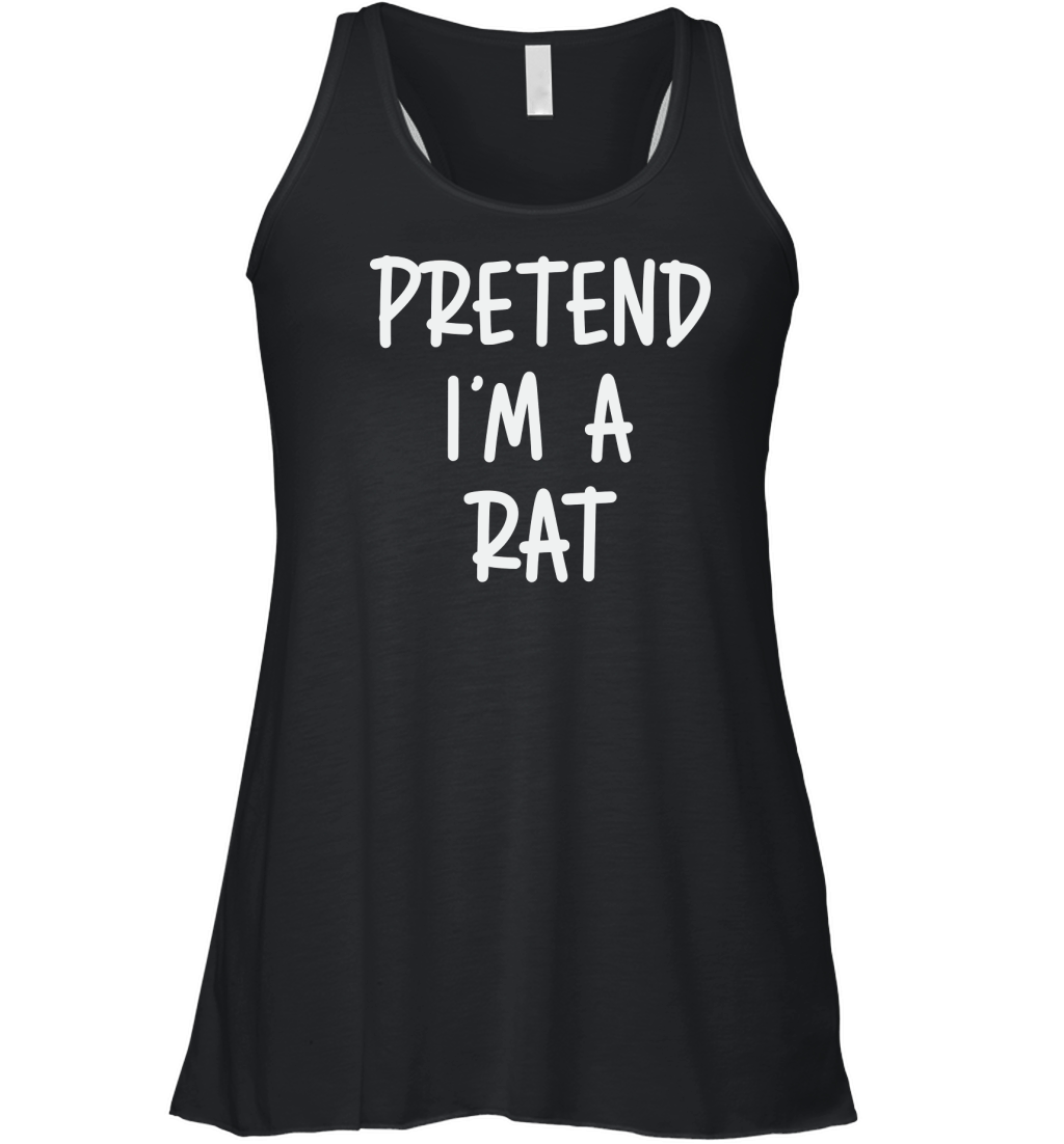 Pretend Im A Rat Women's Flowy Tank Top