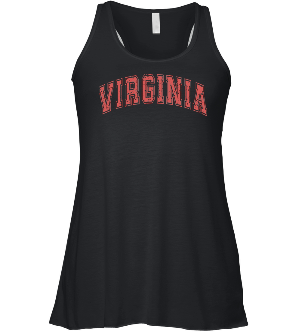 Virginia distressed Women's Flowy Tank Top