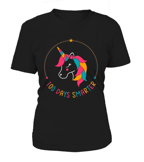 100 Days Smarter - 100 of School Unicorn Women's T-Shirt
