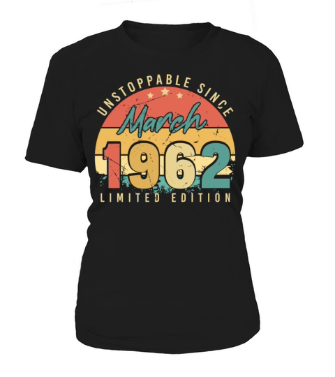 1962 March Vintage Limited Women's T-Shirt