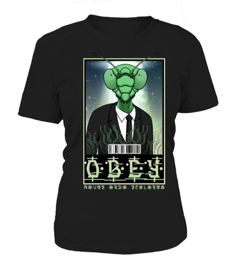 Obey - Novus Ordo Seclorum - Mantis Alien Women's T-Shirt