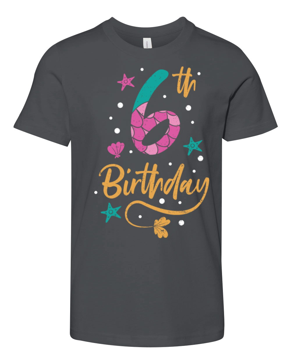 6th Birthday - 6th Birthday Youth Unisex Jersey Tee