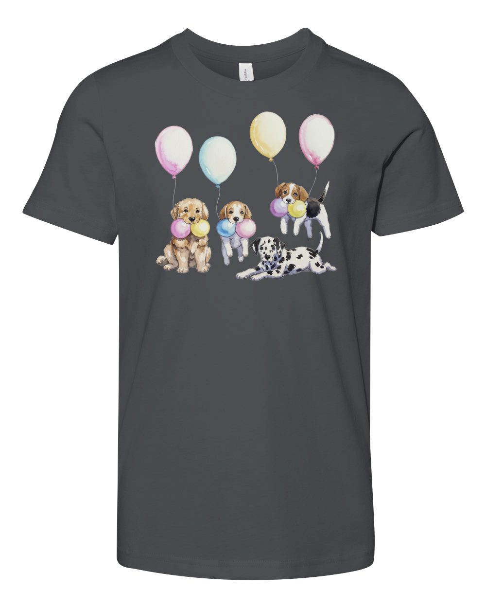 Dog Watercolor Bundle 12 Youth Unisex Jersey Tee