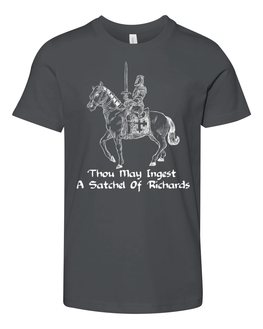 Thou May Ingest a Satchel of Richards Sarcasm Youth Unisex Jersey Tee