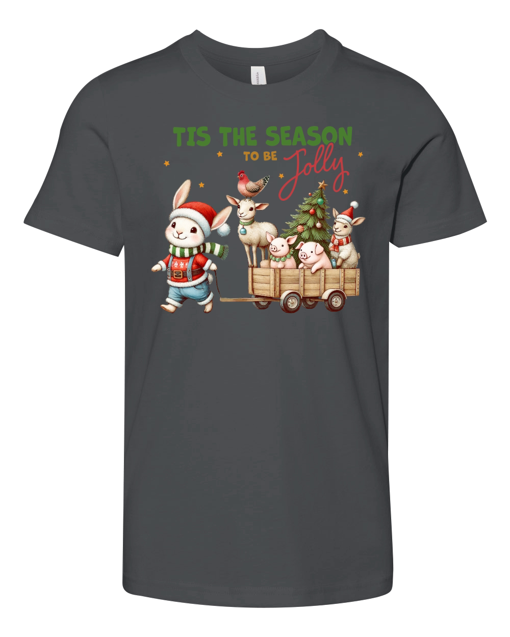 Tis the Season to be lolly Youth Unisex Jersey Tee