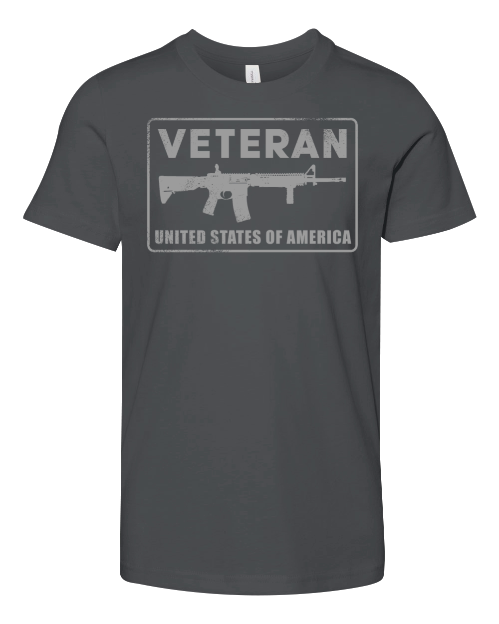 Veteran USA army marines navy military Youth Unisex Jersey Tee