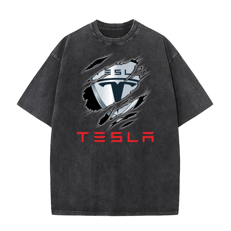 LIMITTED EDITION TESLA Washed T-Shirt