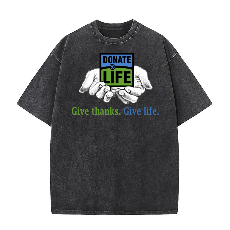 donate life Washed T-Shirt