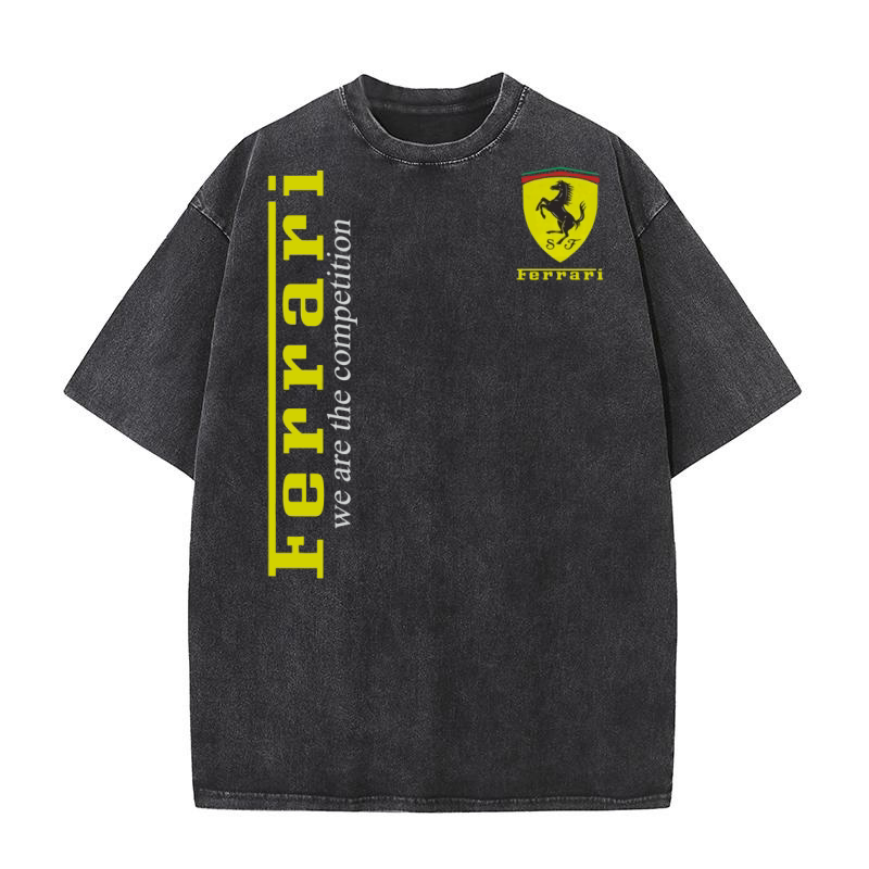 FERRARI SHIRT Washed T-Shirt