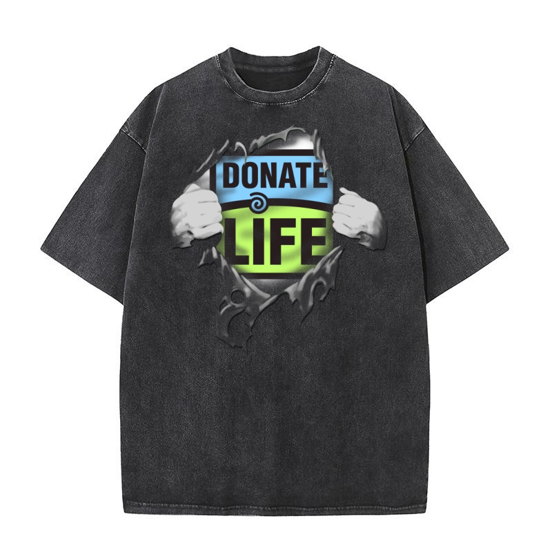donate life Washed T-Shirt