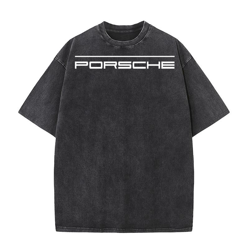 Porsche custom Washed T-Shirt