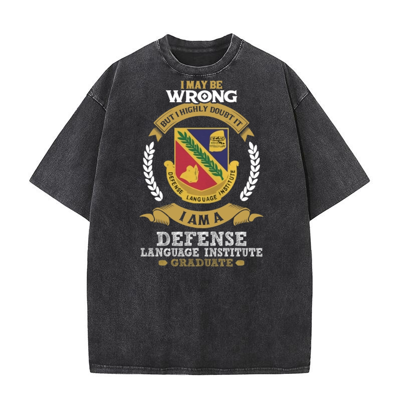 Defense Language Institute Washed T-Shirt