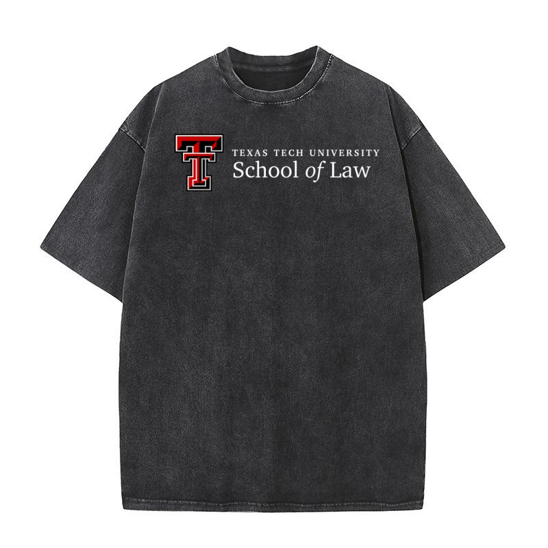 Texas Tech University School of Law Washed T-Shirt