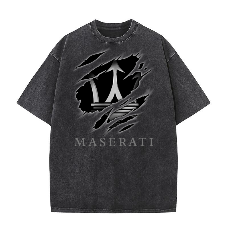 LIMITTED EDITION MASERATI Washed T-Shirt