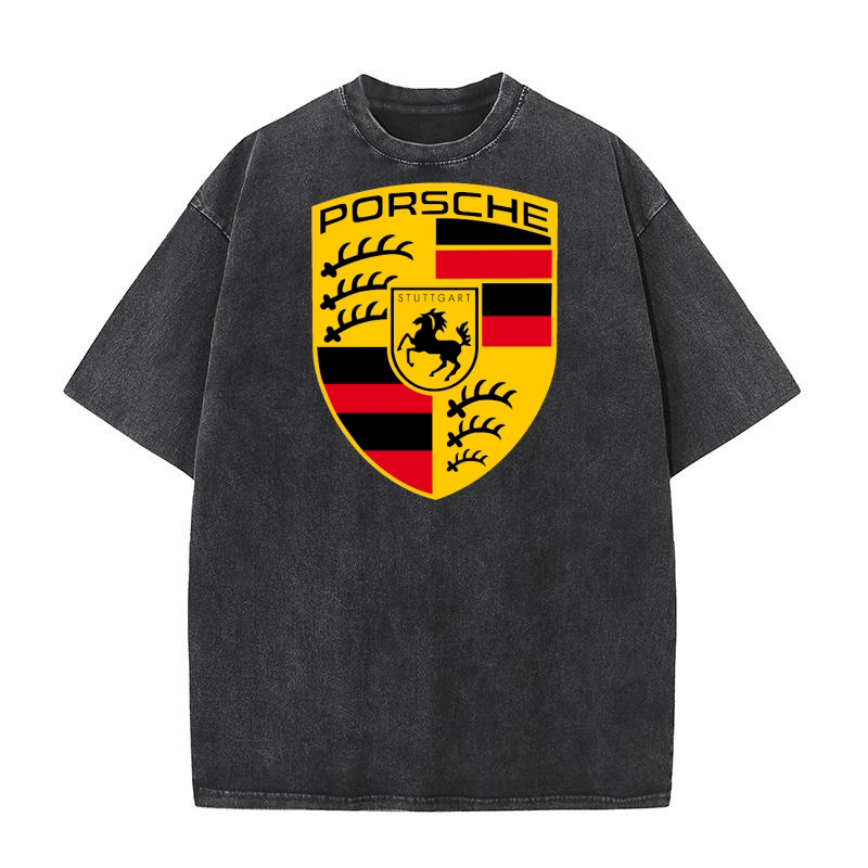 Porsche stuttgart shirt Washed T-Shirt