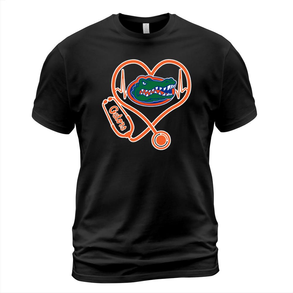 Heartbeat Nurse love Florida Gators shirt - Unisex Long Sleeve T-Shirt Unisex