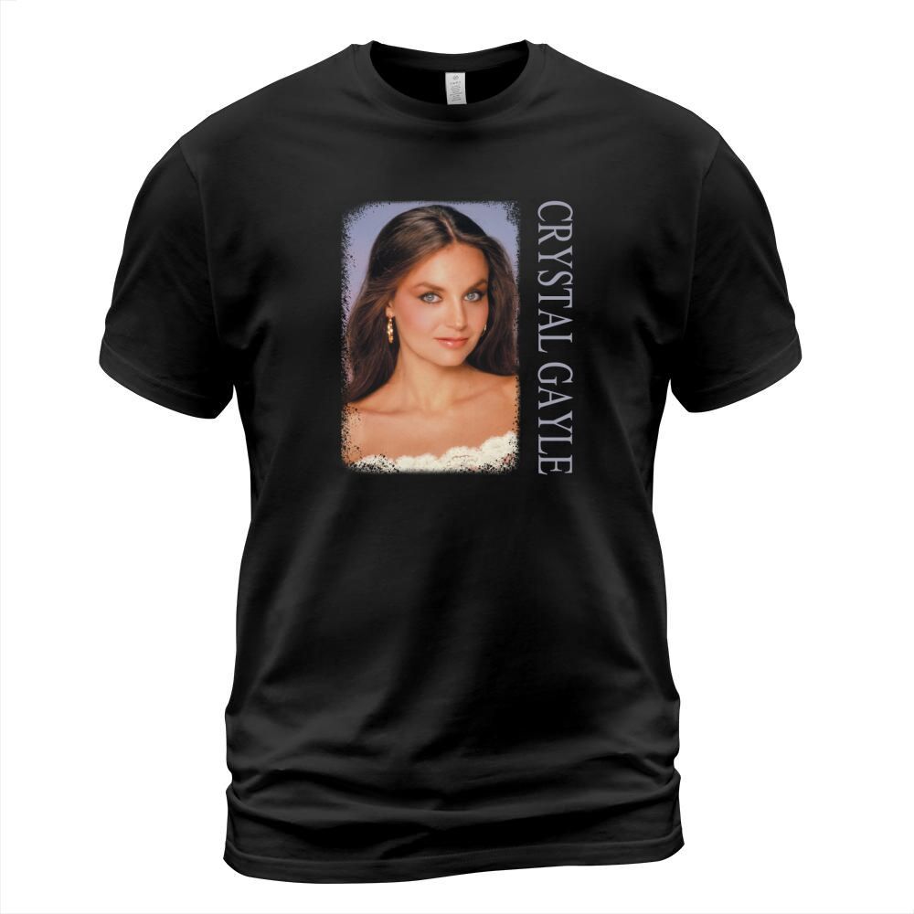 Milarois Crystal Gayle Music Band T-Shirt Unisex