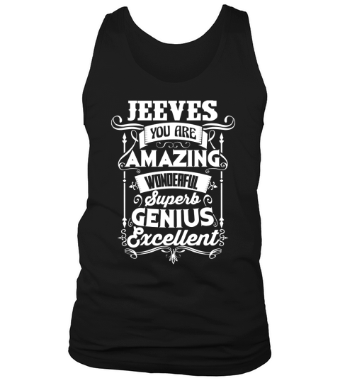 Love JEEVES Tshirt Tank Top Unisex