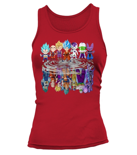 Dragon Ball Z Water Reflection Mirror shirt Tank top Woman