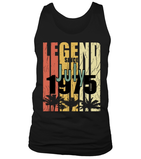 1975 July retro birthday gift Tank Top Unisex