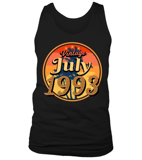 1993 July Gift Idea Tank Top Unisex
