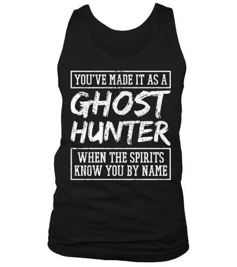 Ghost Hunting Tank Top Unisex