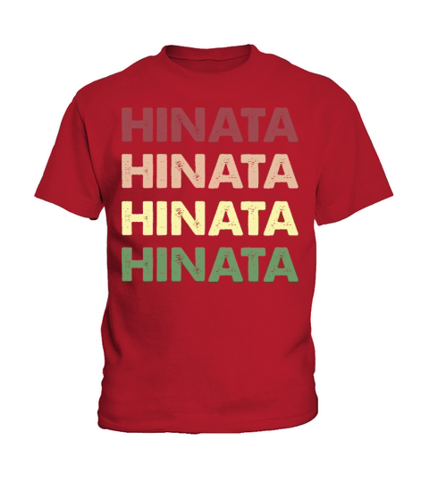 Hinata Shirt - Funny Vintage Personalized Hinata Kids T-Shirt