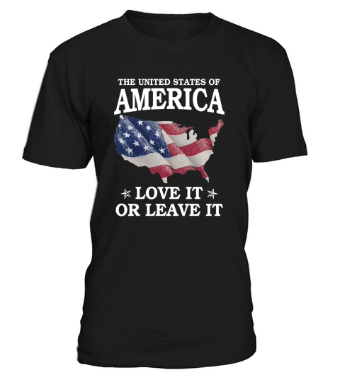 The united states of america love it T-Shirt Unisex