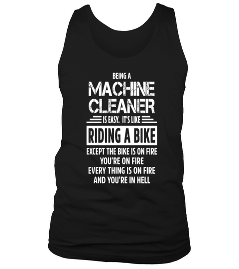 Machine Cleaner 4 Tank Top Unisex