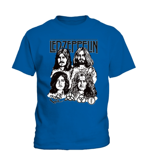 MUSIC BAND LE ZEPPELIN GRAPHIC Kids T-Shirt