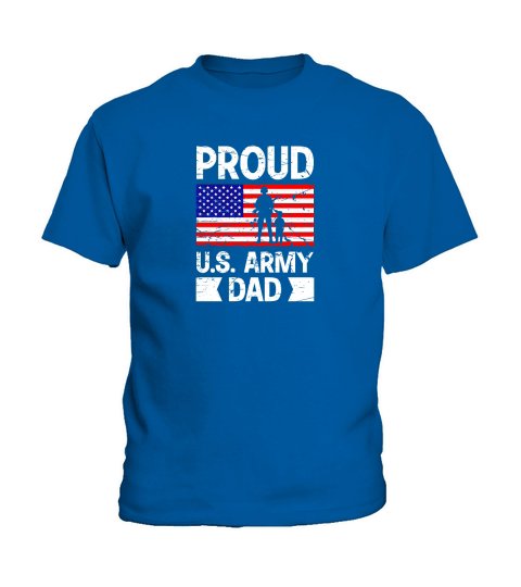 Proud U.S. Army Dad Kids T-Shirt