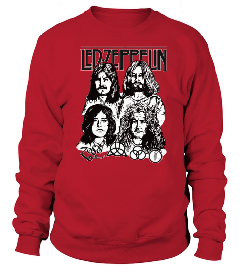 MUSIC BAND LE ZEPPELIN GRAPHIC Sweatshirt Unisex