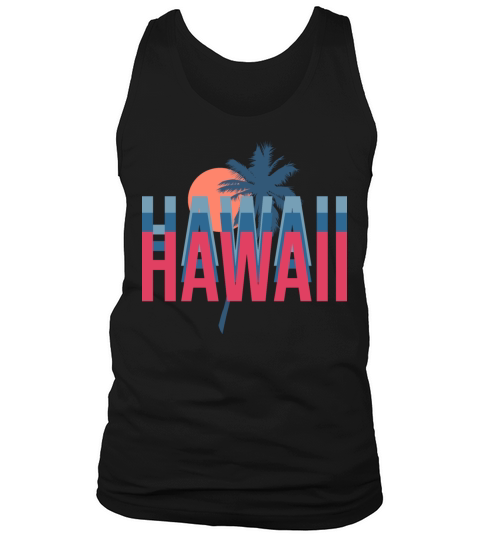 Aloha Hawaii Vintage Retro Surf Gift Tank Top Unisex