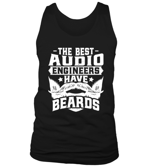 Audio Engineer - Funny Bearded Audio Engineering Tank Top Unisex