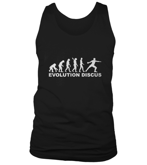Discus throw evolution Tank Top Unisex