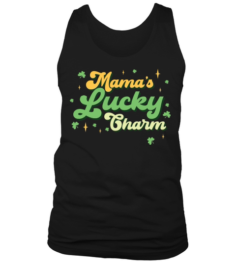 Mamas Lucky Charm St Patrick Tank Top Unisex