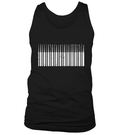 Pick Tools Professional Locksmith Lock Picking Tank Top Unisex